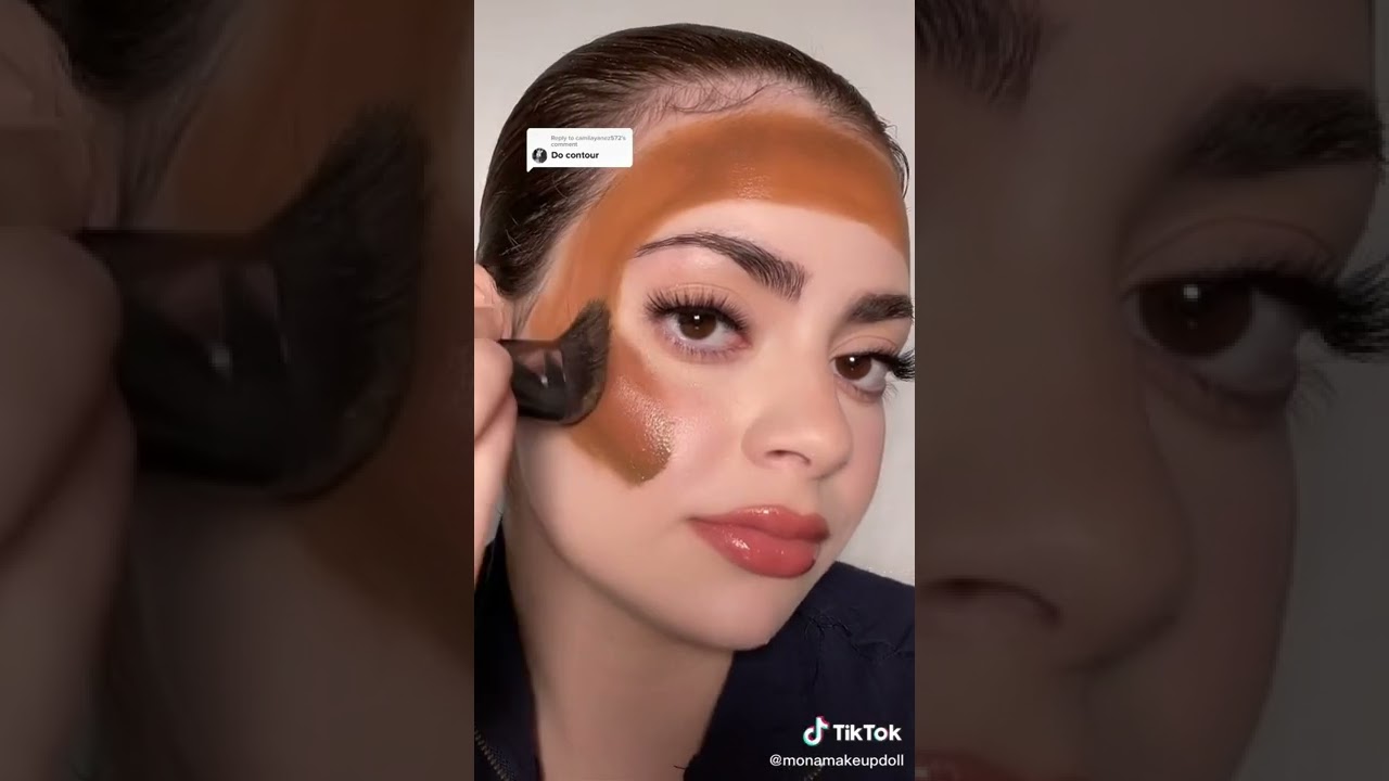 100 layers of contouring😃😝💞❤️       