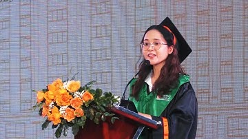 Đong đầy Tri ân trong phát biểu tốt nghiệp của Tân cử nhân | Lễ Tốt nghiệp 2025 Đại học Đông Á