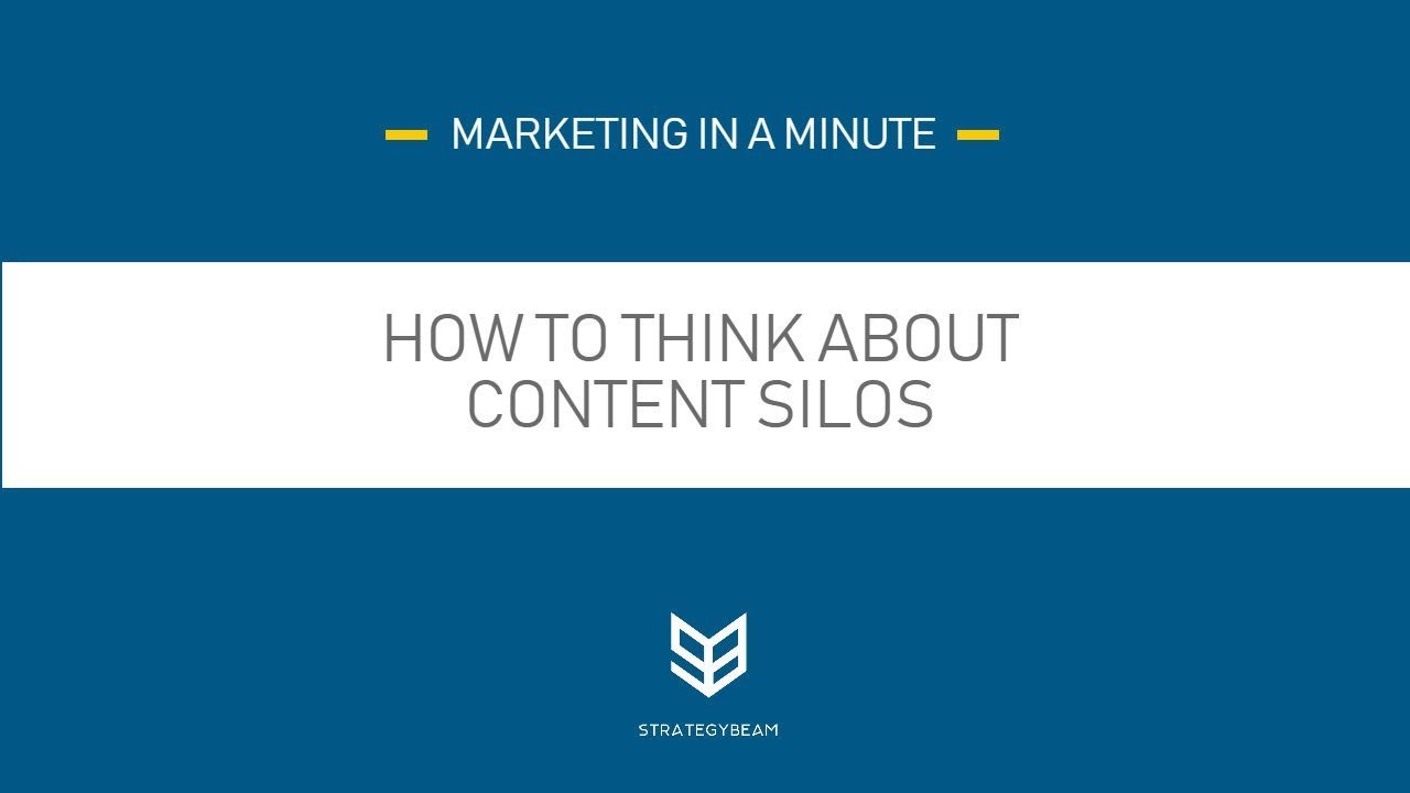 How To Think About SEO Content Silos - Advanced SEO Marketing Website Strategy
