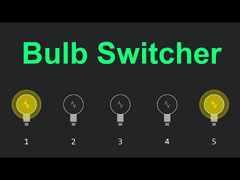 Bulb Switcher Leetcode Explained | Math Pattern Behind hte Logic