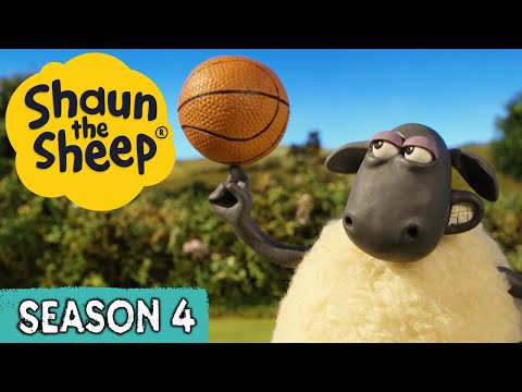 Shaun the Sheep Season 4 🐑 Full Episodes (26-30) 🍏 Fruit, Sports, Talent + MORE | Cartoons for Kids