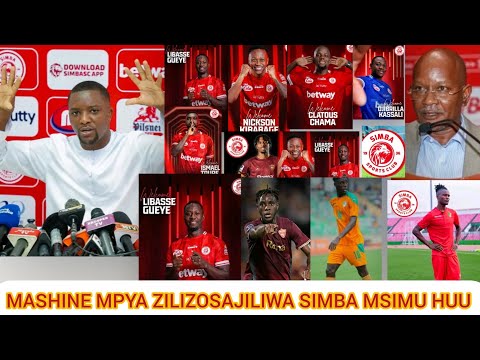 LIVE MASHINE MPYA ZILIZOSAJILIWA SIMBA AHMED ALLY AKIRI KUGAWA UTAMU HATIMA YA SIMBA KWENDA ROBO LIVE MASHINE MPYA ZILIZOSAJILIWA SIMBA AHMED ALLY AKIRI KUGAWA UTAMU HATIMA YA SIMBA KWENDA ROBO