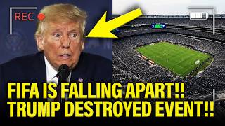 Trump LOSES IT as FIFA SUFFERS MAJOR CRISIS!!