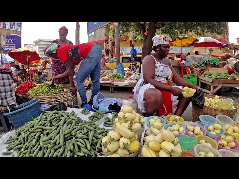 SHOPPING IN CHEAPEST FOOD MARKET IN GHANA, ACCRA