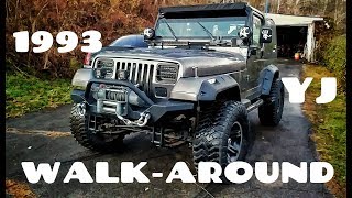 My 1993 Jeep Wrangler YJ walk around