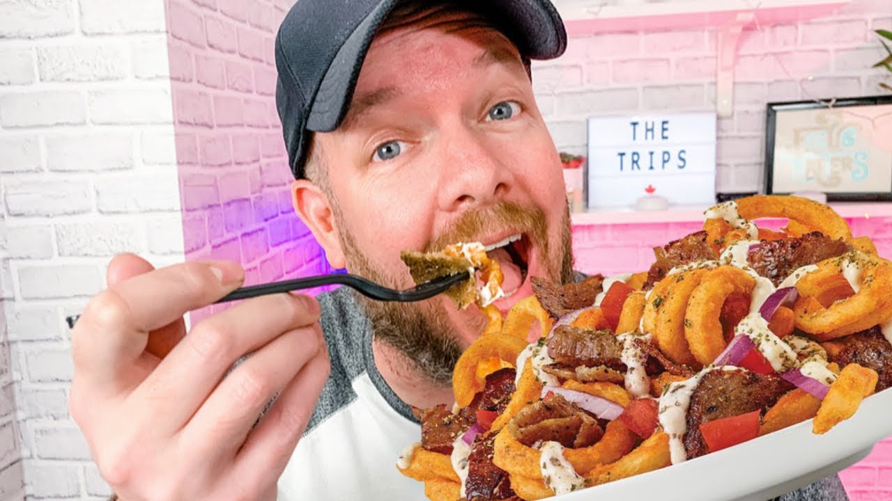 Trying Arby's Greek Loaded Curly Fries | Arby's Fast Food Review