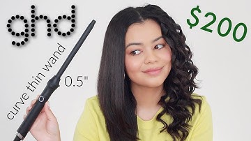 NEW GHD CURL 0.5" THIN WAND - HONEST REVIEW