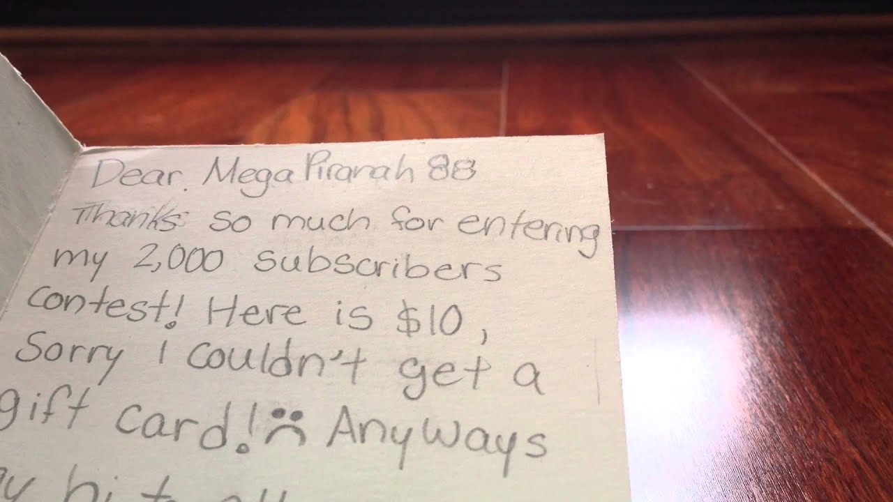 ChocolateColors26 Letter Opening