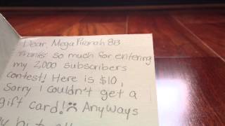 Chocolatecolors26 Letter Opening