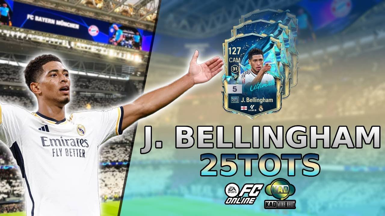 Review Jude Bellingham mùa 25TOTS FCO | Review 25TS | KaD Minh Nhựt