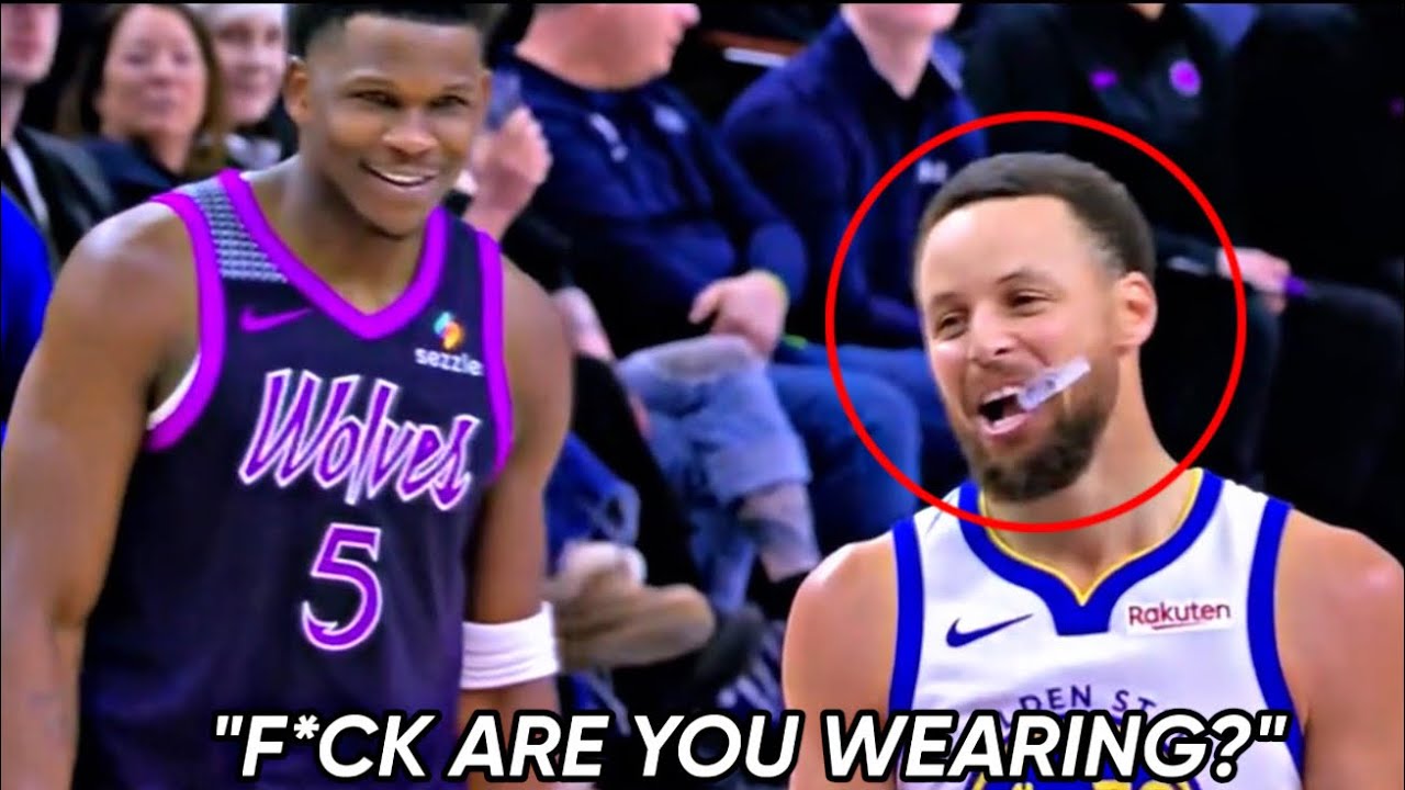 What Was REALLY Said In Anthony Edwards & Steph Curry’s Trash Talk! (HILARIOUS)