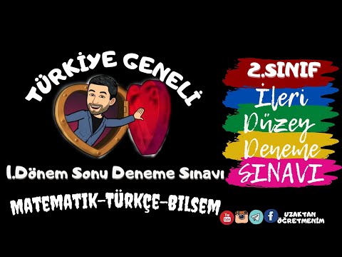 2.SINIF TÜRKIYE GENELI ILERI DUZEY DENEME SINAVI