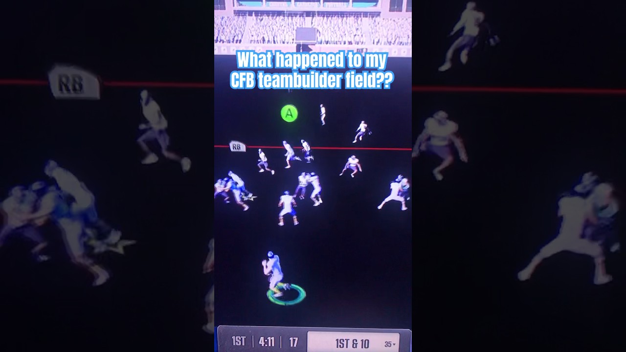 College Football 25 teambuilder glitch 