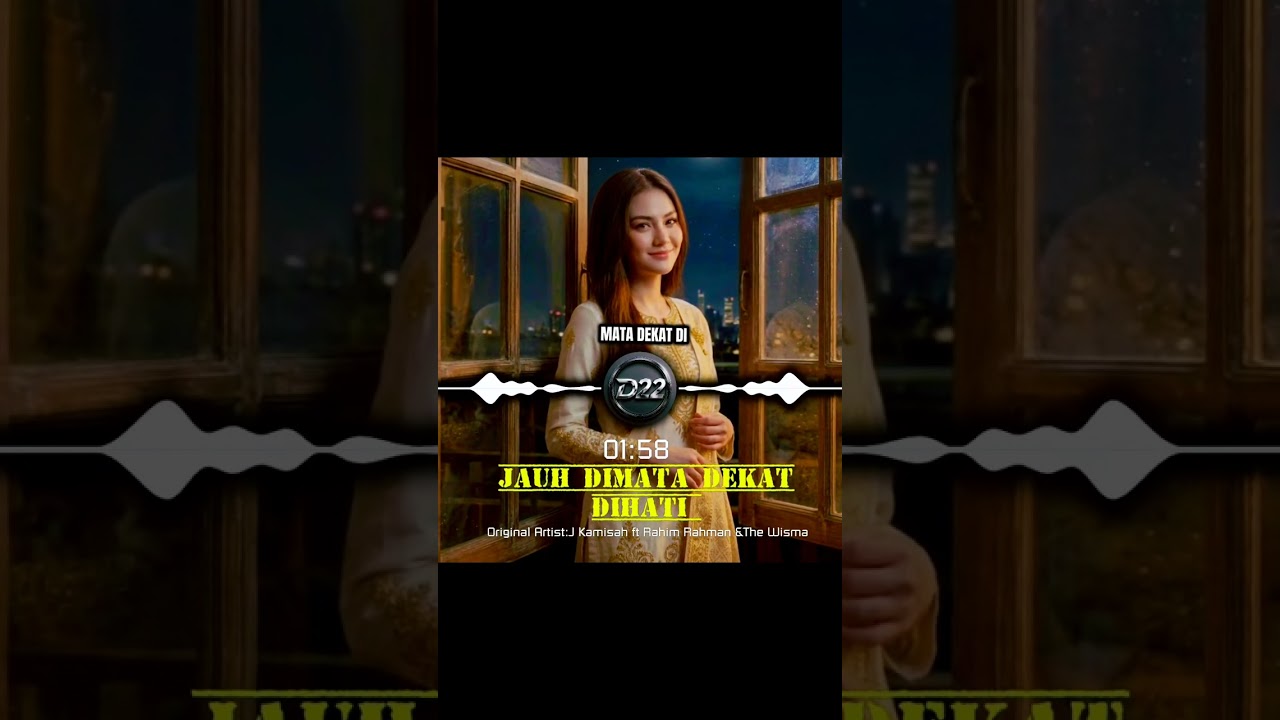 Jauh Dimata Dekat Dihati.. Original Artist:J Kamisah.. Cover indepop reggae modern AI Version 