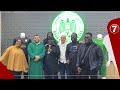 زيارة الوفد الإعلامي الكاميروني والإيفواري لمتجر الخاص بنادي الرجاء الرياضي 