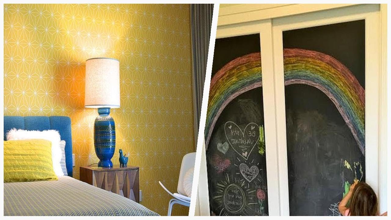 75 Mid-century Modern Yellow Bedroom Design Ideas You'll Love ➤