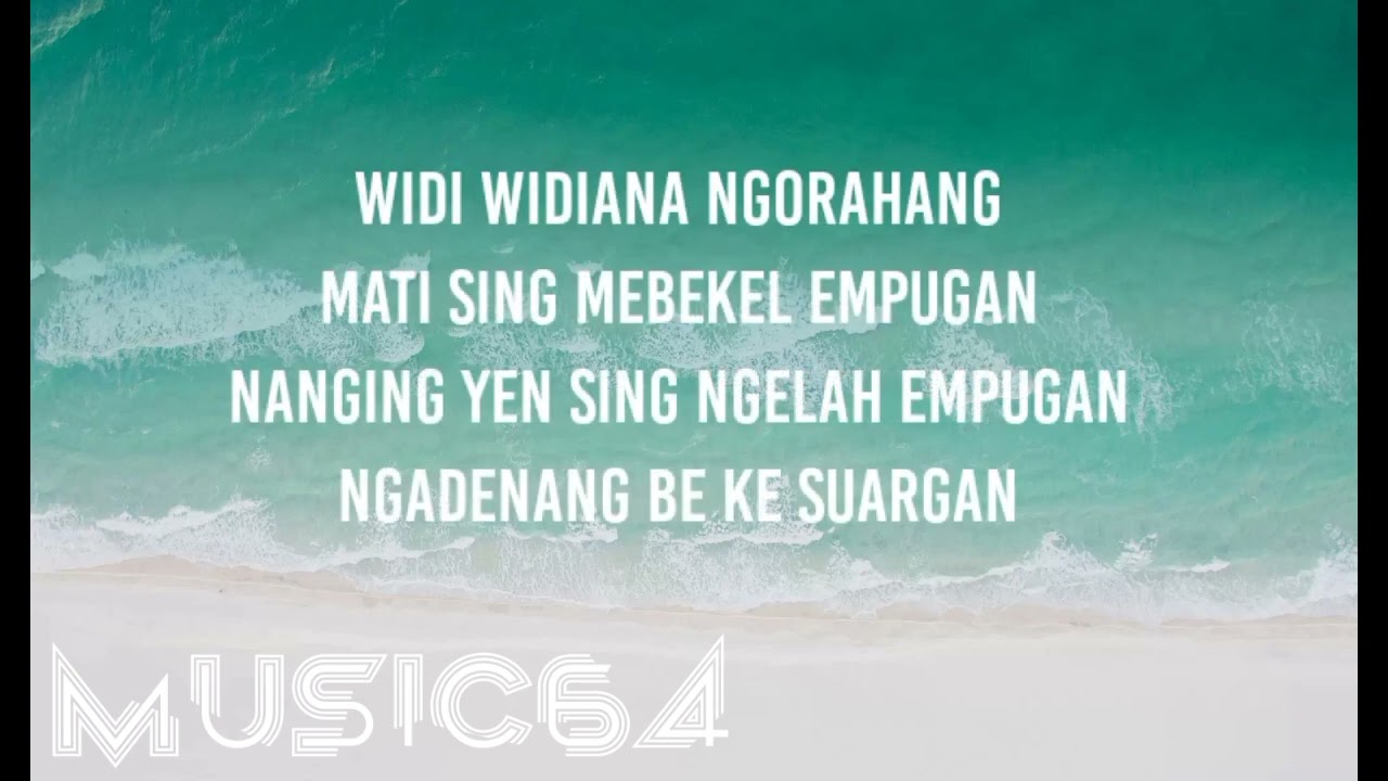 RAY PENI - SING NGELAH EMPUGAN (lirik)