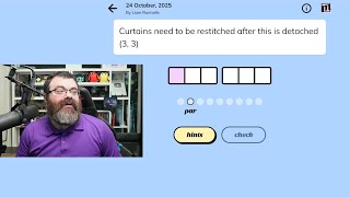 Famous Minute Cryptic Oct 24th, 2025 #wordgames #crypticcrossword #crossword Net Worth