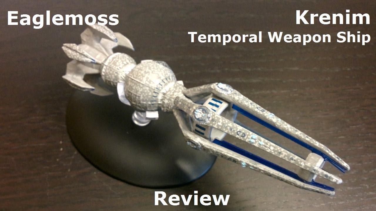 Eaglemoss Krenim Temporal Weapon Ship Review
