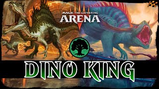 TYRANT KING DINOS | MTG Arena - Mono Green Stompy Dinosaur Ramp AETHEDRIFT Standard Deck