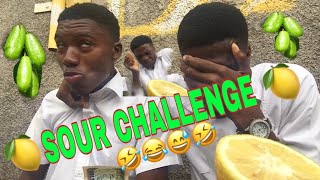 SOUR CHALLENGE GONE WRONG🤣🤣😂😂 (CRUSH KING TV & DRAMA KING)