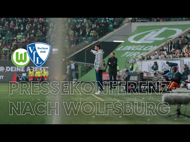 Pressekonferenz nach Wolfsburg