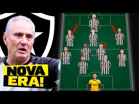 VEJA COMO O TITE ESTA MONTANDO O NOVO BOTAFOGO TATICAMENTE!