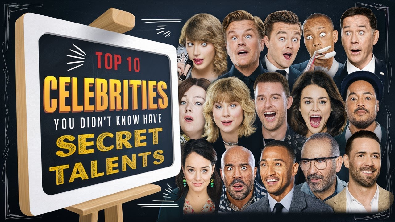 Top 10 Celebrities You Didn't Know Have Secret Talents YouTube