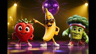 🍌 BANANA DISCO PARTY! 😂🎵 | Funny Dancing Fruits Animation @FruitParty7 