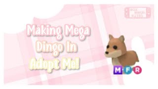 Making mega dingo in adopt me!❤︎︎