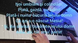 Video thumbnail of "Sub fereastră la om bun - Suzana și Daciana Vlad, Iulia Bucur și Florina Oprea - karaoke - Do minor"