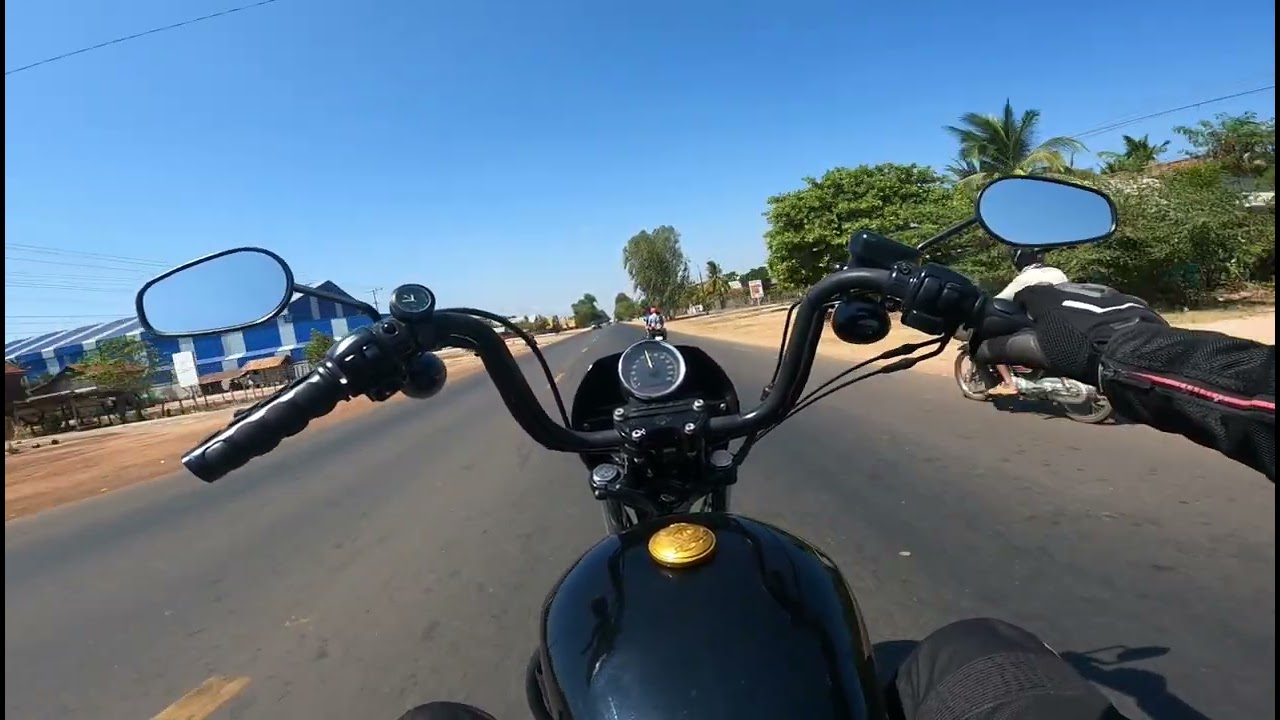 850km day trip on my Harley Davidson Sportster, wind therapy, solo rider