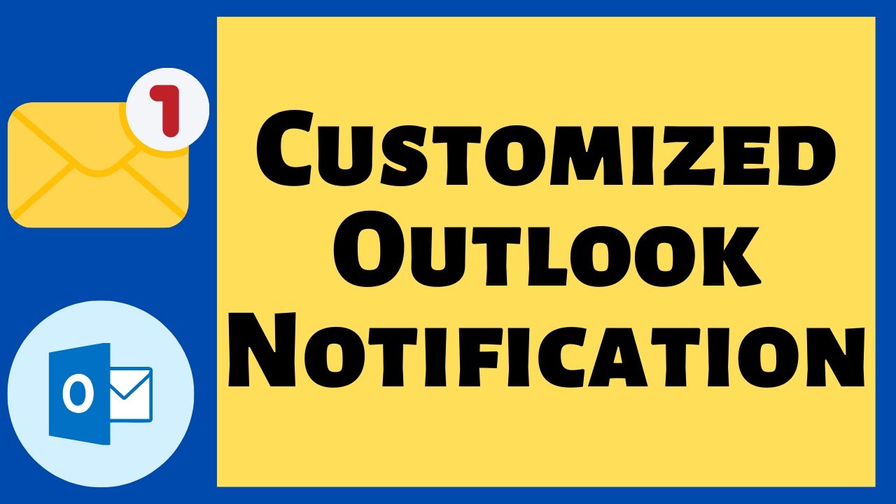 Outlook Email Alert Notification YouTube