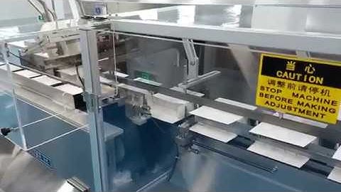 Cartoning Machine for bottles and vials