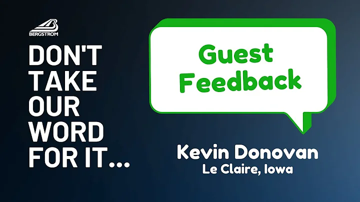 Bergstrom Automotive Guest Feedback | Kevin Donova...