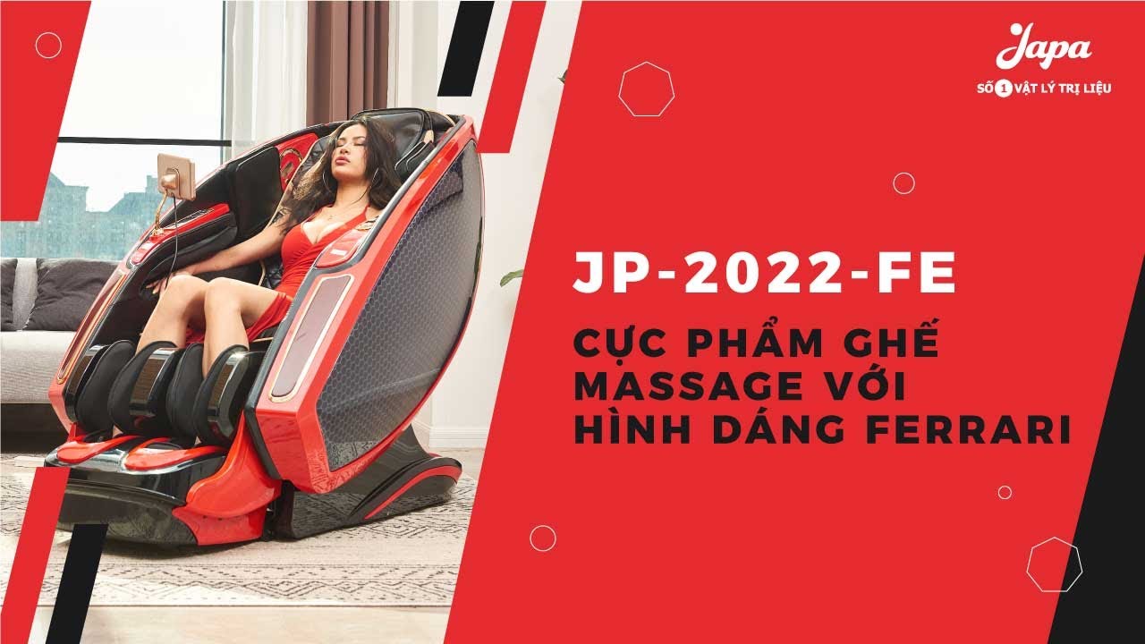 Japa JP-2022-FE: CỰC PHẨM GHẾ MASSAGE trong hình dáng... - youtube