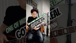 Got To Be Real - Slap Bass Cover || by Cheryl Lynn #bassgroove #funkgroove #bassriff #bassshorts The Bass Lady in NZ 