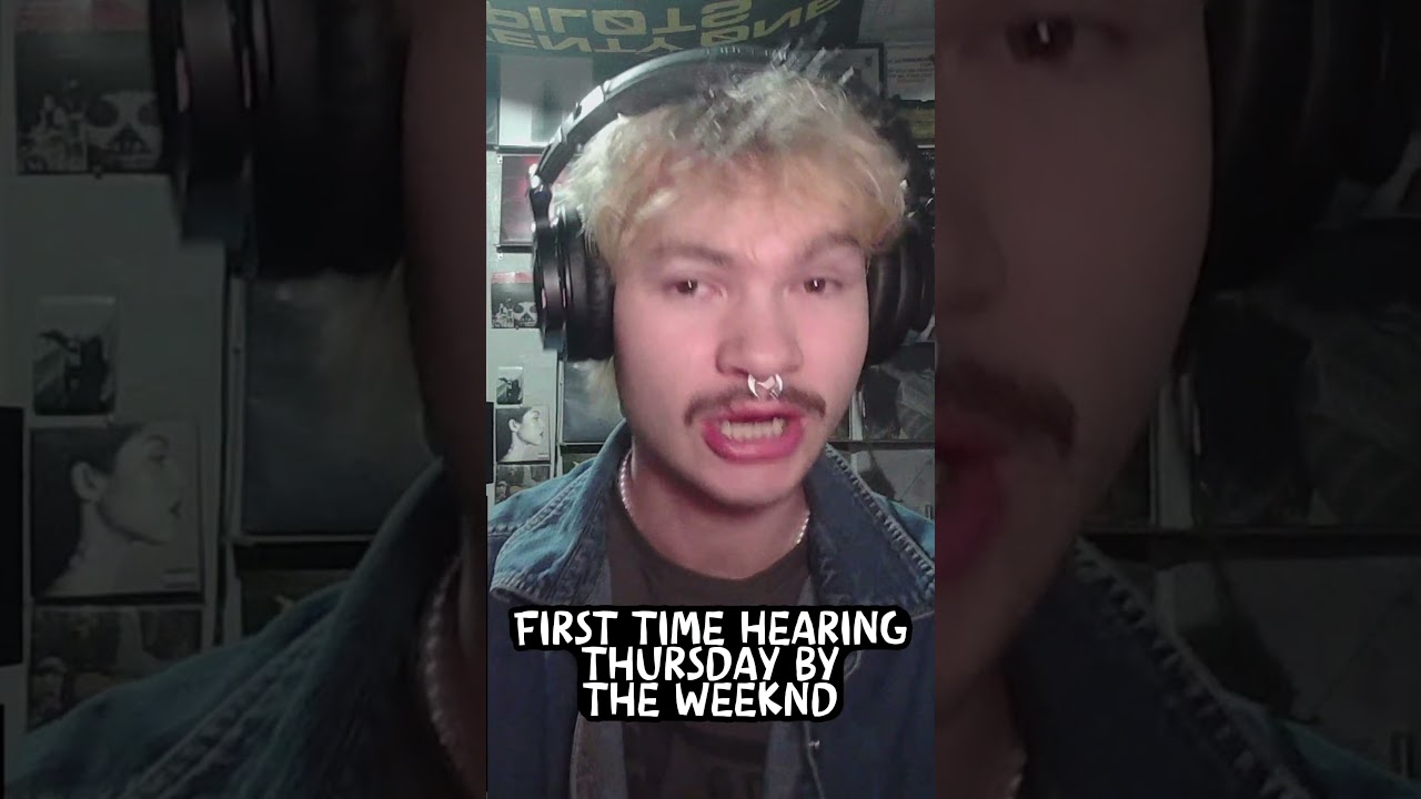 First Time Hearing THURSDAY by The Weeknd! Full Video on the channel! 