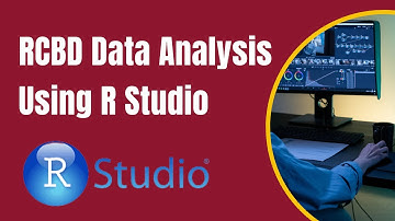 RCBD Two Factor Agriculture Data Analysis Using R Studio