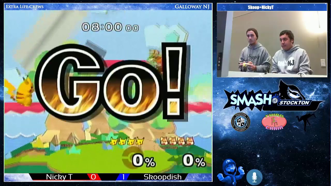 Stockton Extra Life 2017 Melee Top 8: Skoopdish Vs. Nicky T Loser Gets 7th