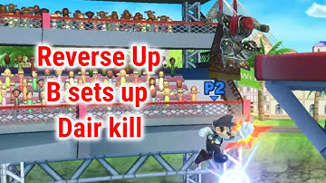 Reverse Up B sets up Dair kill
