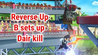 Reverse Up B sets up Dair kill