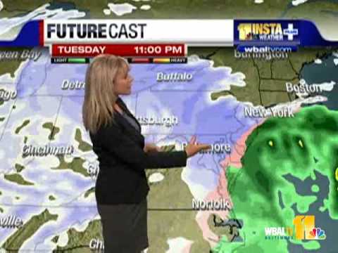 Afternoon Update: Sandra Shaw's Snowy Forecast