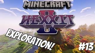 Forging and Exploring!!! | Minecraft: Hexxit II #13