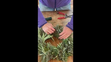 Video:  How To Make an Herb Wreath