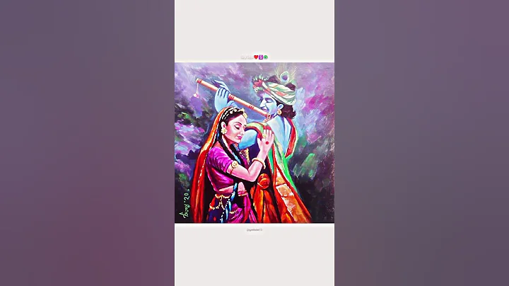 True Love is Beyond Touch ✨ #love #radhakrishna #shorts