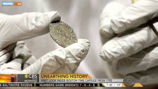 Paul Revere Time Capsule Uncovered, Opened In Mass.