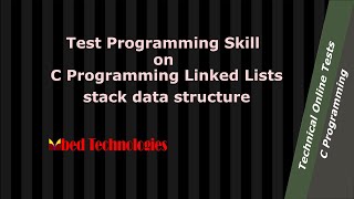 A C Programming question on stack data structure