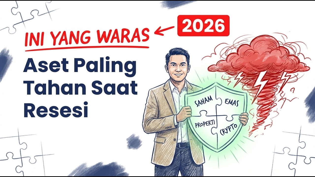 SAHAM VS EMAS VS PROPERTI VS CRYPTO, MANA ASET ANTI RESESI TERBAIK ?