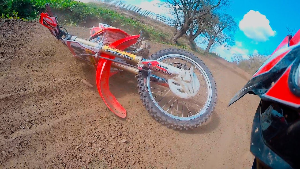 Dalton MX Over the Bars Shoulder Fracture YouTube